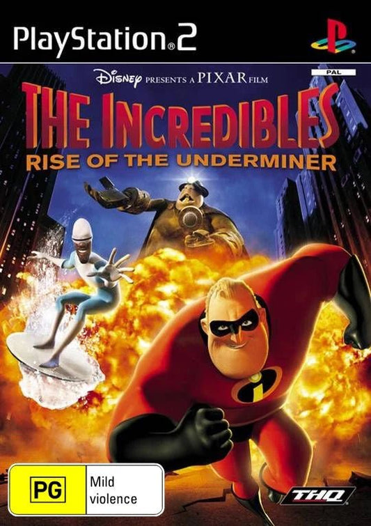The Incredibles: Rise Of The Underminer PS2 - Gametraders Modbury Heights