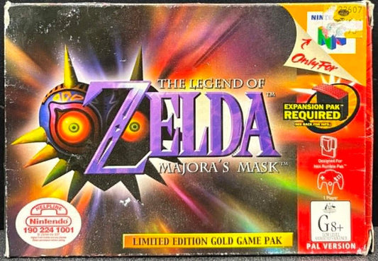 The Legend Of Zelda Majora's Mask N64 Boxed - Gametraders Modbury Heights