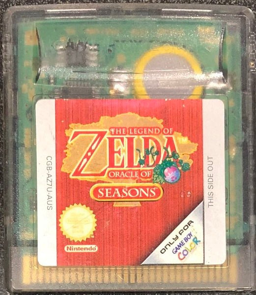 The Legend Of Zelda Oracle Of Seasons GBC *New Battery* - Gametraders Modbury Heights