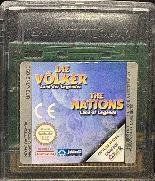 The Nations Land Of Legends GBC - Gametraders Modbury Heights