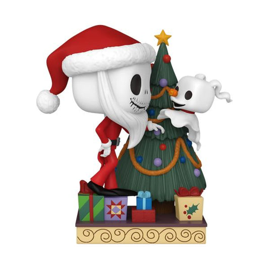 The Nightmare Before Christmas 30th Anniversary - Jack & Zero with Christmas Tree Pop! Vinyl Deluxe - Gametraders Modbury Heights