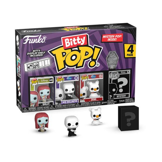 The Nightmare Before Christmas - Sally Bitty Pop! 4 - Pack - Gametraders Modbury Heights