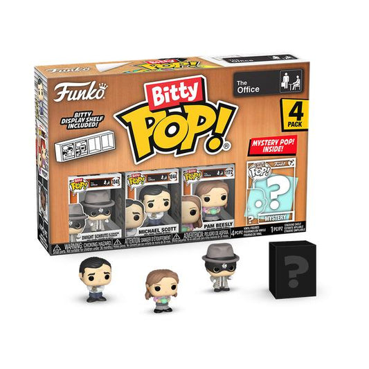 The Office - Dwight the Strangler Bitty Pop! Vinyl 4PK - Gametraders Modbury Heights