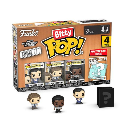 The Office - Michael Scott Bitty Pop! Vinyl 4PK - Gametraders Modbury Heights
