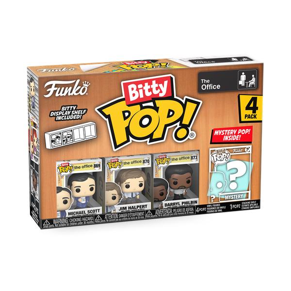 The Office - Michael Scott Bitty Pop! Vinyl 4PK - Gametraders Modbury Heights