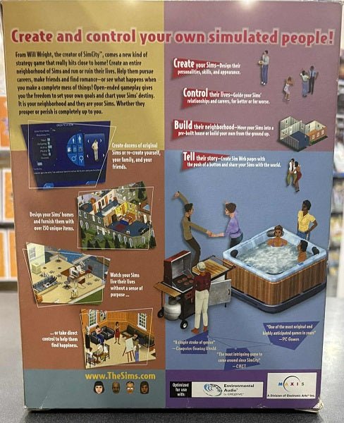 The Sims EA Big Box PC - Gametraders Modbury Heights