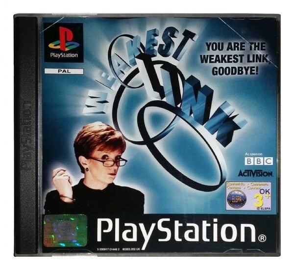 The Weakest Link PS1 - Gametraders Modbury Heights