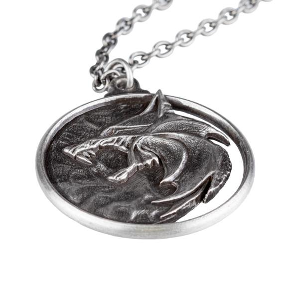 The Witcher (TV) - Wolf Medallion Necklace - Gametraders Modbury Heights