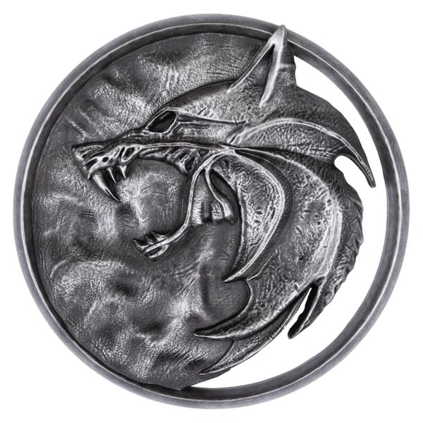 The Witcher (TV) - Wolf Medallion Wall Plague Prop - Gametraders Modbury Heights