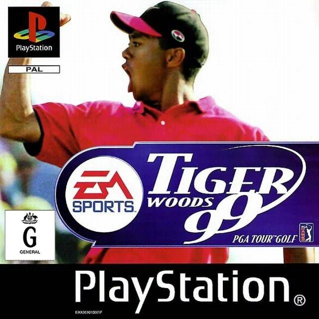 Tiger Woods 99 USA Tour Golf PS1 - Gametraders Modbury Heights