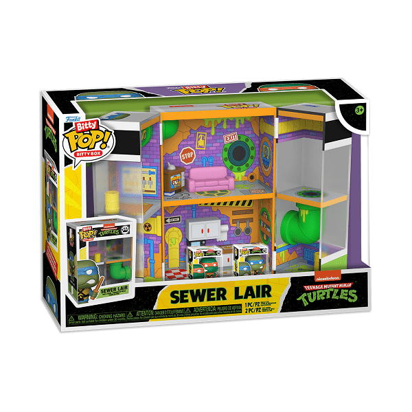 TMNT - Sewer Home Bitty Box Playset - Gametraders Modbury Heights