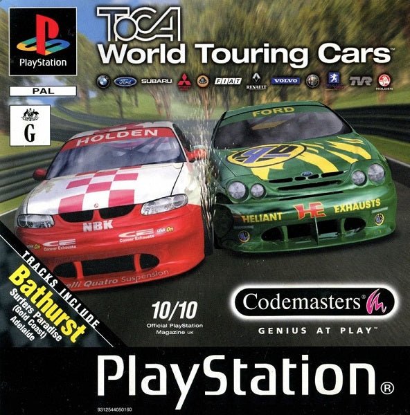 TOCA World Touring Cars PS1 - Gametraders Modbury Heights