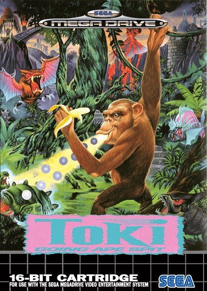 Toki Going Ape Spit Mega Drive - Gametraders Modbury Heights