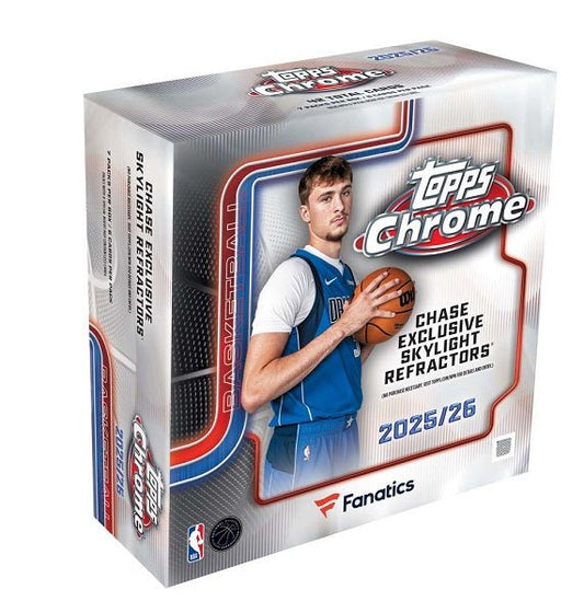 Topps NBA Basketball Chrome 2025/2026 Mega Box - Gametraders Modbury Heights