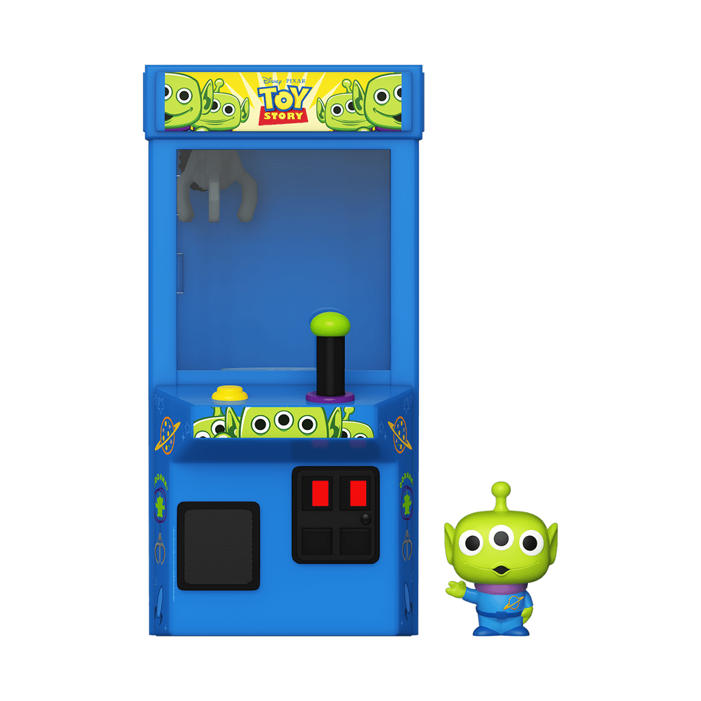 Toy Story - Alien (Glow) Bitty Arcade Claw Machine - Gametraders Modbury Heights