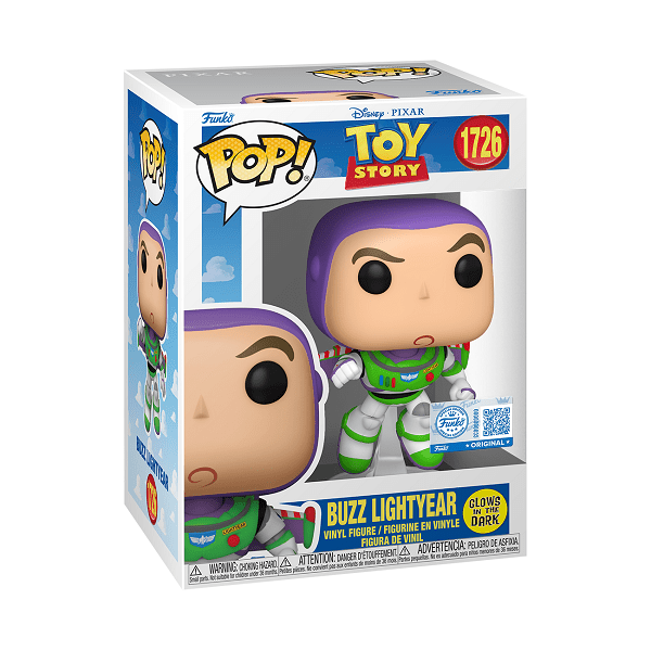 Toy Story - Buzz (Flying) Glow Pop! Vinyl - Gametraders Modbury Heights