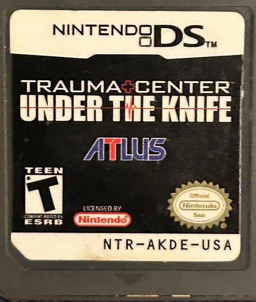 Trauma Center Under The Knife DS (No Case) - Gametraders Modbury Heights