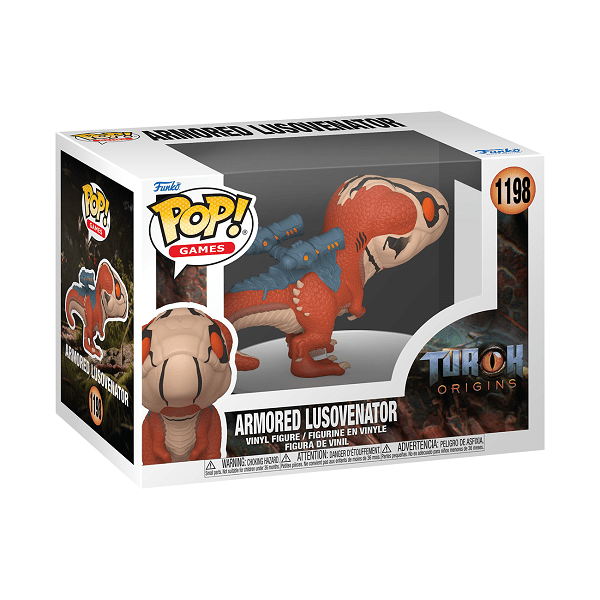 Turok: Origins - Armored Lusovenator Pop! Vinyl - Gametraders Modbury Heights