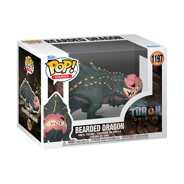 Turok: Origins - Bearded Dragon Pop! Vinyl - Gametraders Modbury Heights
