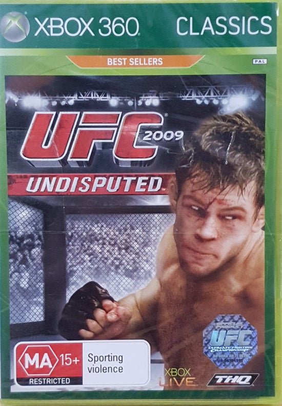 UFC 2009 Undisputed X360 - Gametraders Modbury Heights
