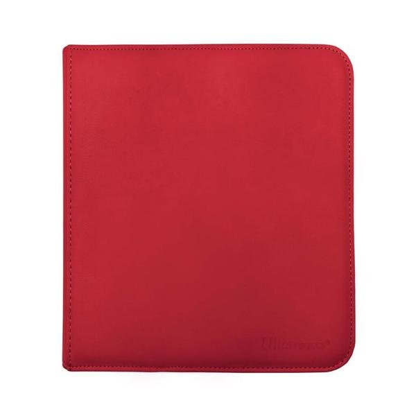 ULTRA PRO Binder - 12 pocket Zippered PRO Binder - Red - Gametraders Modbury Heights