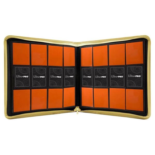 ULTRA PRO Binder - 12 pocket Zippered PRO Binder - Yellow - Gametraders Modbury Heights