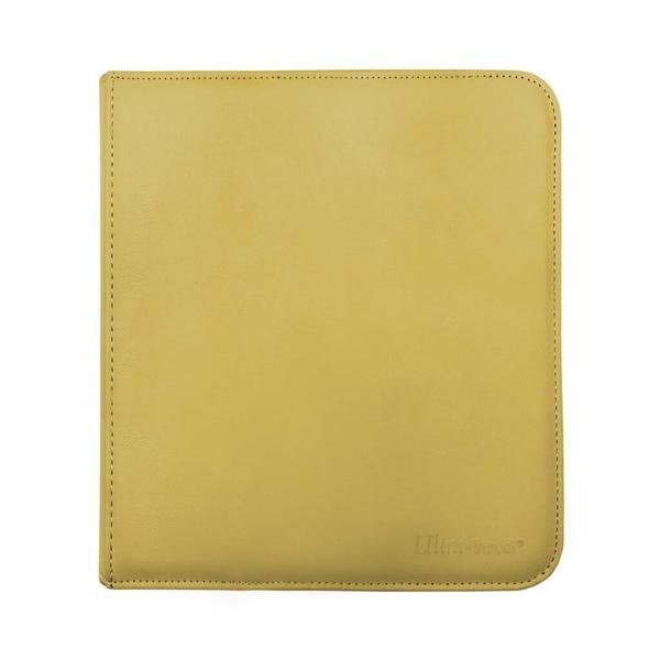 ULTRA PRO Binder - 12 pocket Zippered PRO Binder - Yellow - Gametraders Modbury Heights