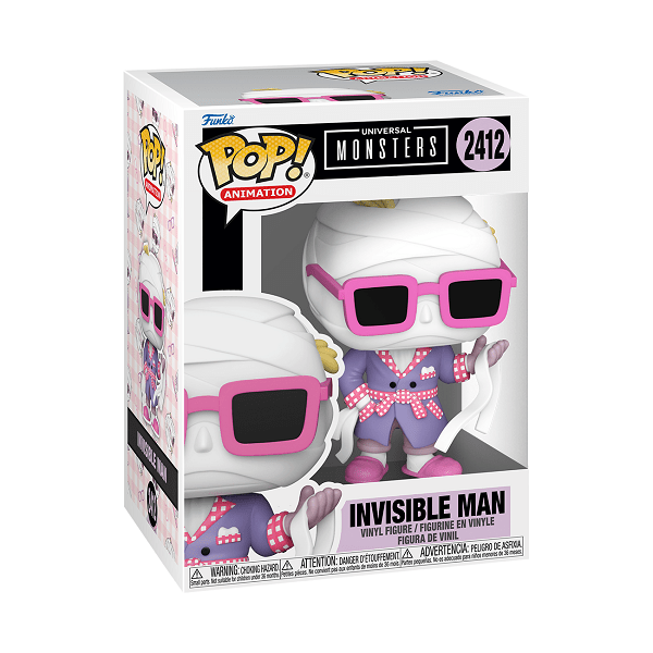 Universal Monsters - Invisible Man (Retro Anime) Pop! Vinyl - Gametraders Modbury Heights