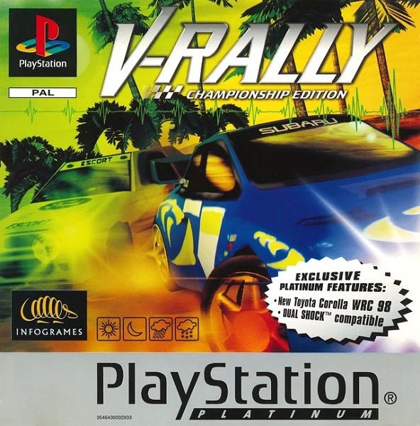 V-Rally PS1 - Gametraders Modbury Heights