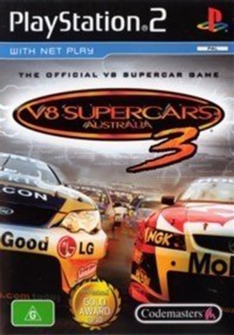 V8 Supercars 3 PS2 - Gametraders Modbury Heights