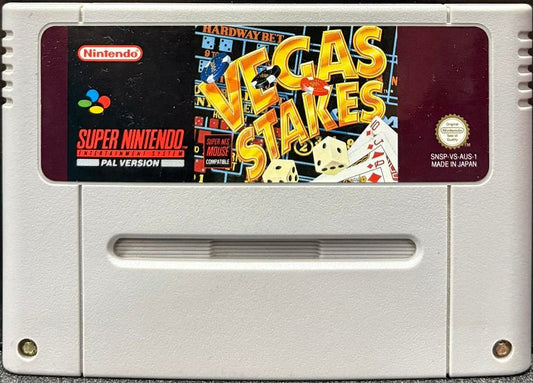 Vegas Stakes SNES - Gametraders Modbury Heights