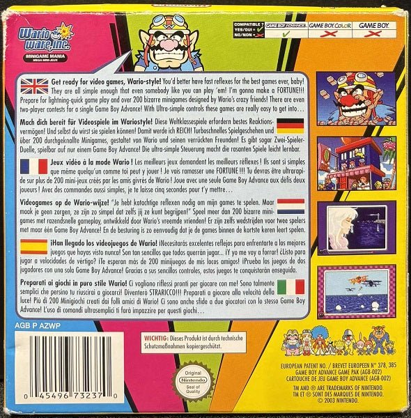 WarioWare, Inc. GBA - Gametraders Modbury Heights