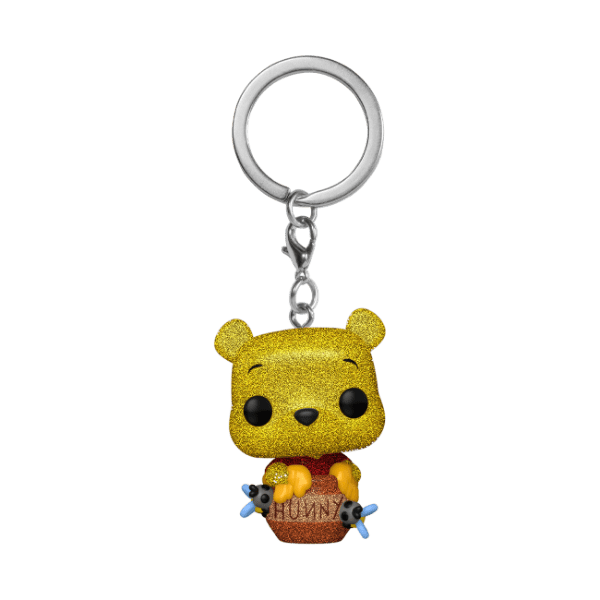 Winnie the Pooh - Pooh Diamond Glitter Pop! Vinyl Keychain - Gametraders Modbury Heights
