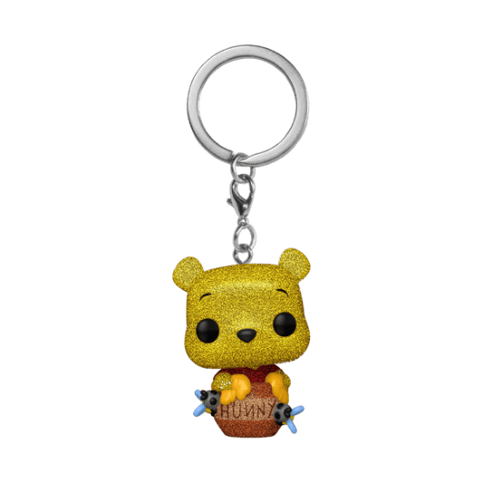 Winnie the Pooh - Pooh Diamond Glitter Pop! Vinyl Keychain - Gametraders Modbury Heights
