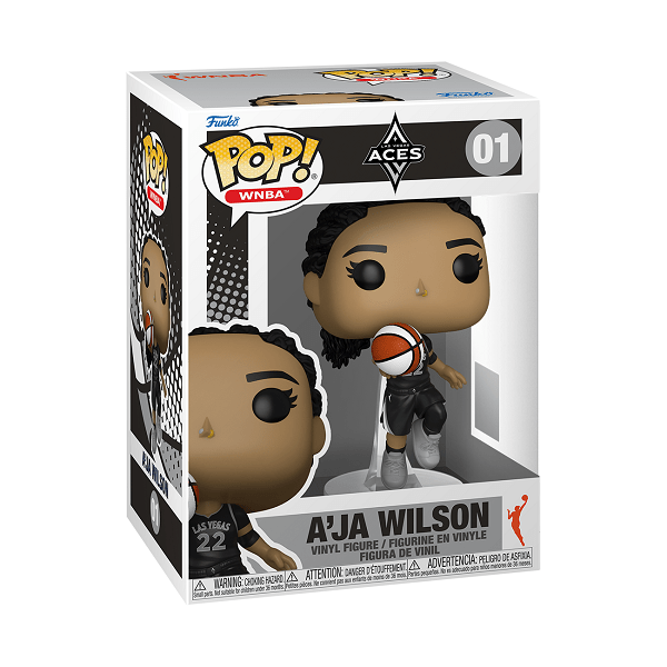 WNBA: Aces - A'ja Wilson Pop! Vinyl - Gametraders Modbury Heights