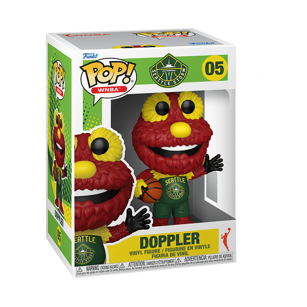 WNBA: Mascots - Seattle Storm Doppler Pop! Vinyl - Gametraders Modbury Heights
