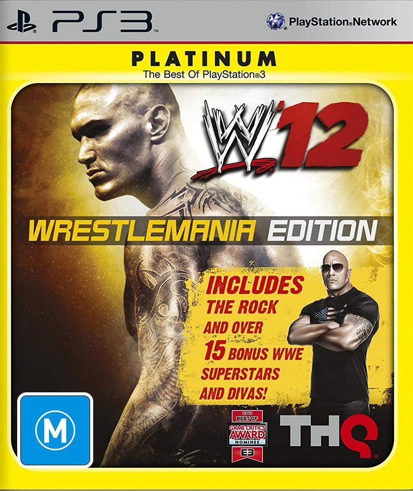 WWE 12 PS3 - Gametraders Modbury Heights