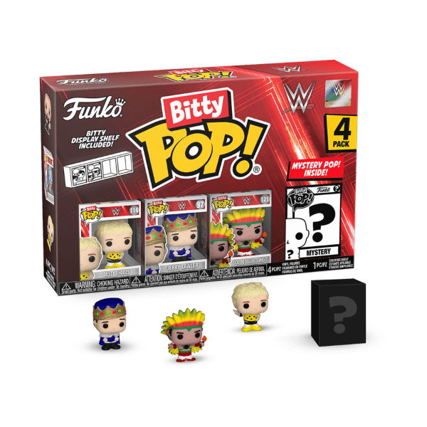 WWE - Dusty Rhodes Bitty Pop! 4 - Pack - Gametraders Modbury Heights