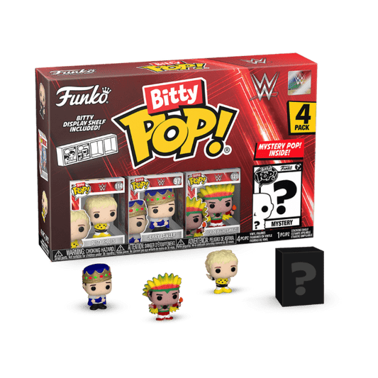 WWE - Dusty Rhodes Bitty Pop! 4 - Pack - Gametraders Modbury Heights
