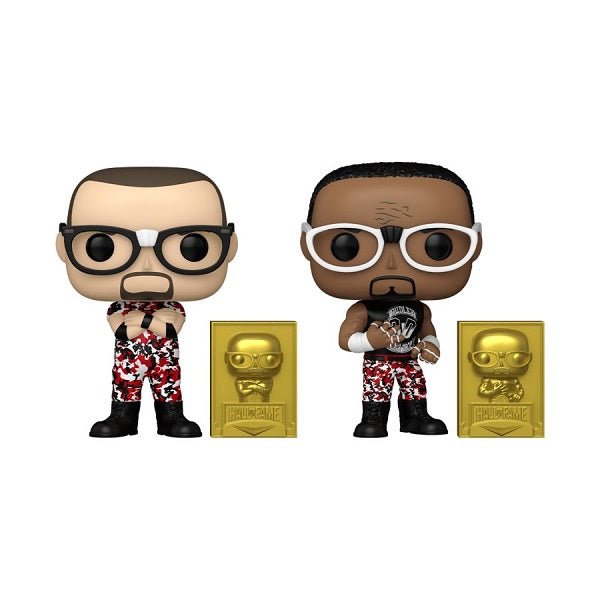 WWE: Hall of Fame - Dudley Boyz Red Camo Pop! Vinyl 2PK - Gametraders Modbury Heights
