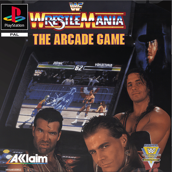 WWF Wrestlemania The Arcade Game PS1 - Gametraders Modbury Heights
