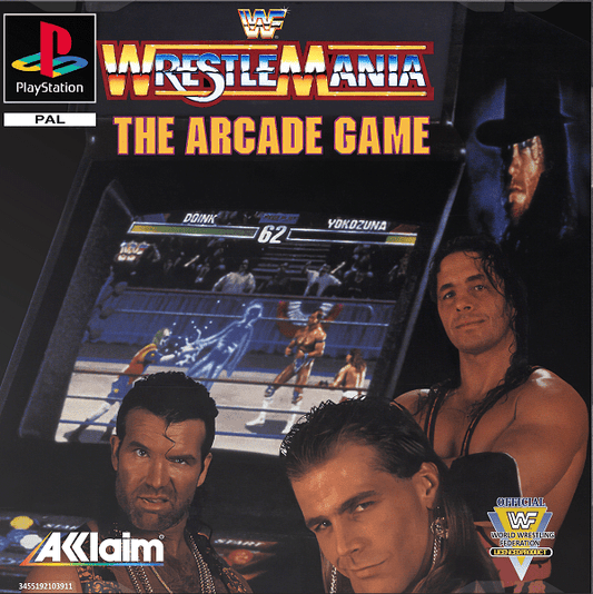 WWF Wrestlemania The Arcade Game PS1 - Gametraders Modbury Heights