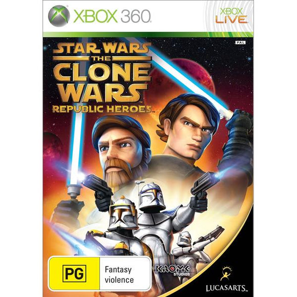 Star Wars The Clone Wars Republic Hero X360
