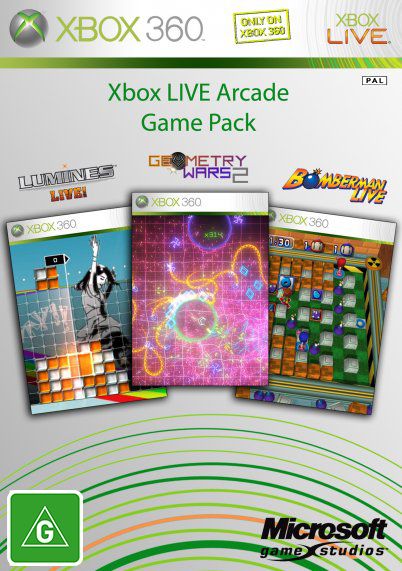 XBox LIVE Arcade Game Pack X360 - Gametraders Modbury Heights