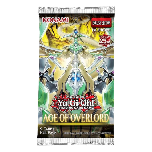 Yugioh - Age of Overlord Booster Pack - Gametraders Modbury Heights