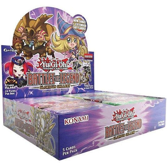 Yugioh - Battles of Legend: Glorious Gallery Booster Box - Gametraders Modbury Heights