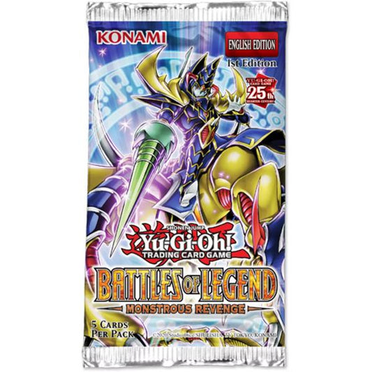 Yugioh - Battles of Legend: Monstrous Revenge Booster Pack - Gametraders Modbury Heights