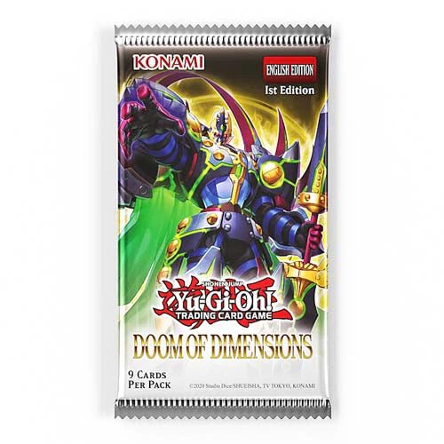 Yugioh - Doom of Dimensions Booster Pack - Gametraders Modbury Heights