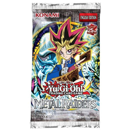 Yugioh - LC 25th Anniversary Metal Raiders Booster Pack - Gametraders Modbury Heights