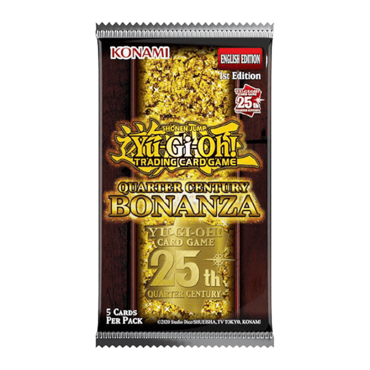 Yugioh - Quarter Century Bonanza Booster Pack - Gametraders Modbury Heights